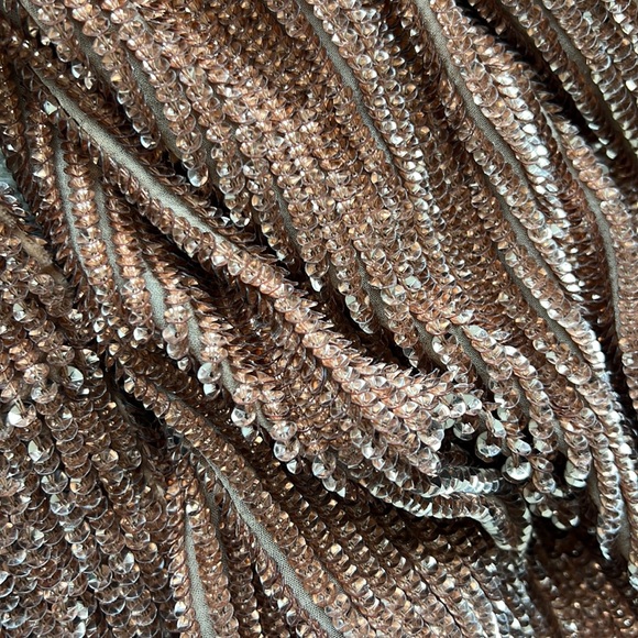 Retrofete Sequined Mini Wrap Dress - Picture 4 of 6